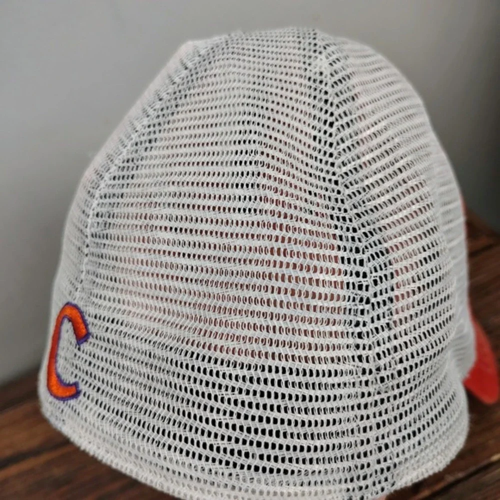 47‎ Brand Clemson Tigers NCAA Trucker Hat Orange Mesh Stretch Fit Cap One Size